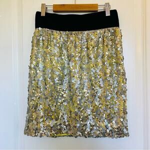 Robert Rodriguez Sequin Mini Skirt
